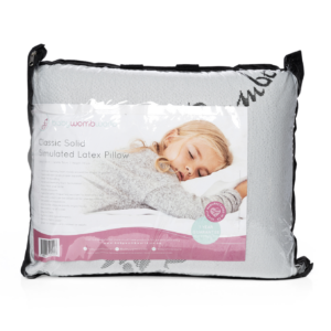 BWW Compact Travel Pillow with Bamboo Cover