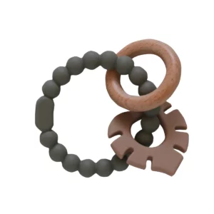 Back to Nature Silicone Teether Leaf