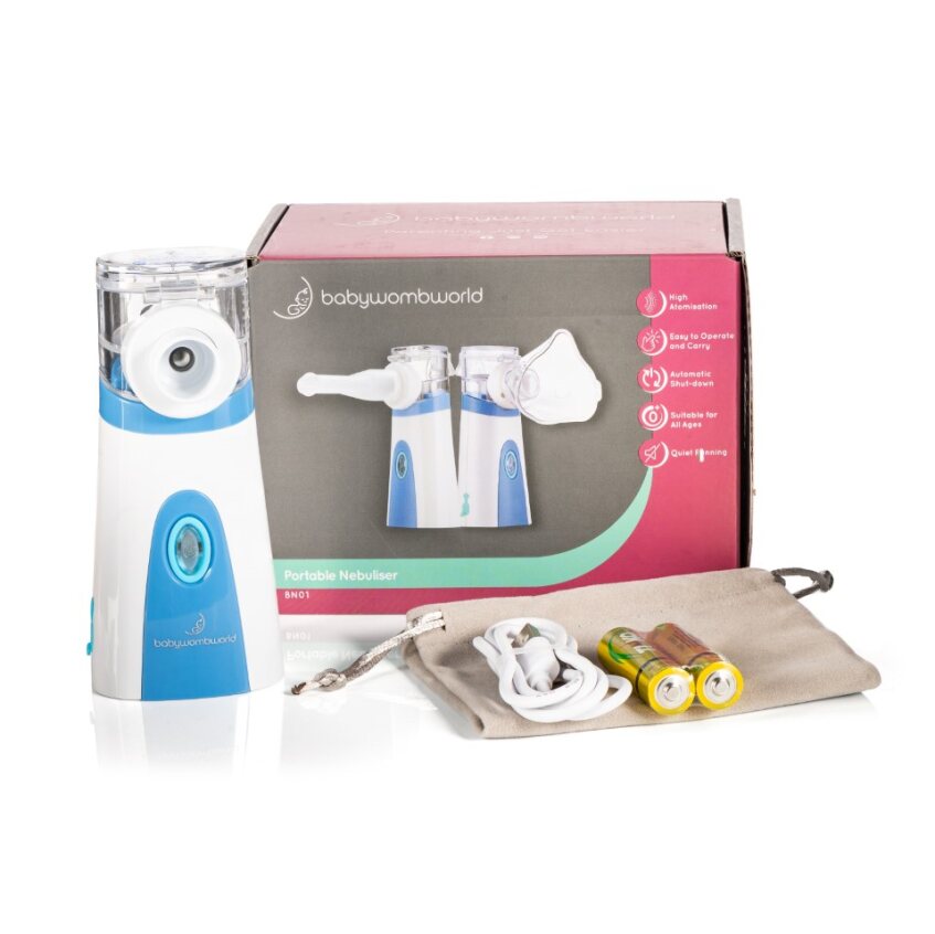 BabyWombWorld Portable Nebuliser Machine, Mask & Diffuser Kit - Image 4