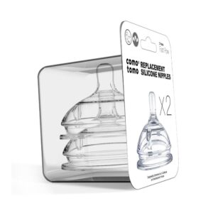 Comotomo Replacement Teat Pack - Fast Flow (6+ months, 3 hole)