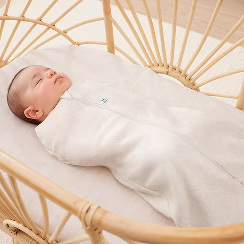 ErgoPouch Cocoon Swaddle Bag 2.5 TOG - Oatmeal Marle - Image 2