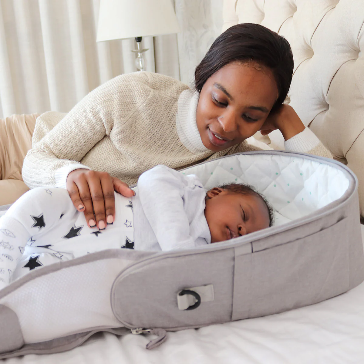 Snuggletime Travel Nest Infant Co-Sleeper with Mozzi Net - Image 4
